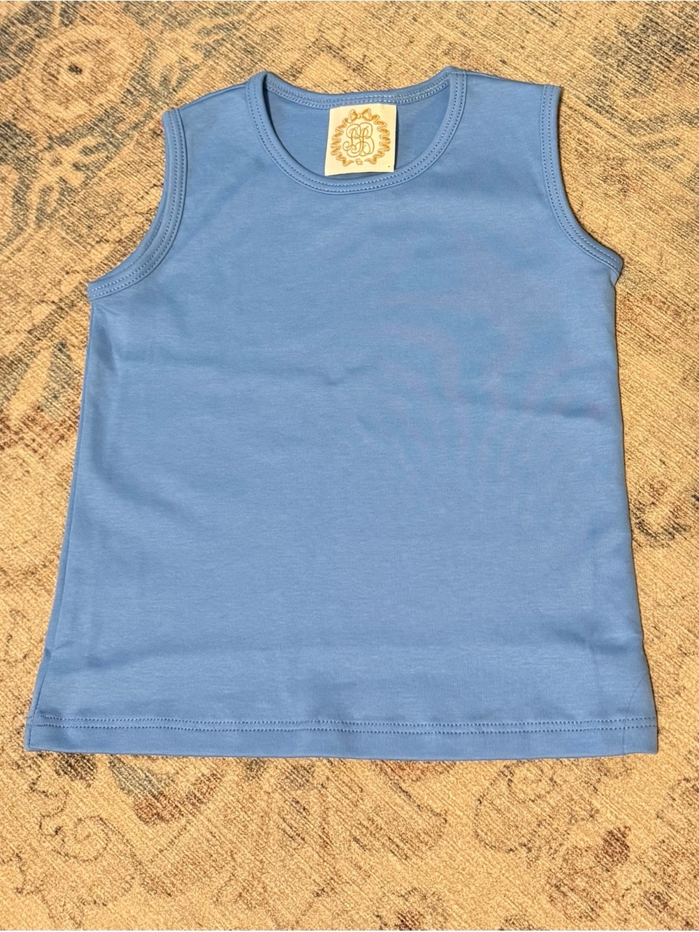 The Beaufort Bonnet Company - Light Blue Girls' Tank Top